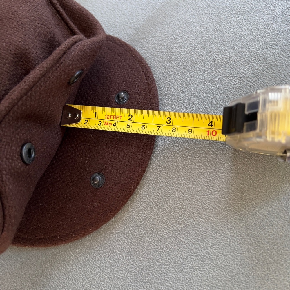 Vintage Kangol Men Brown Wool Textured Flat Cap - Picture 12 of 12